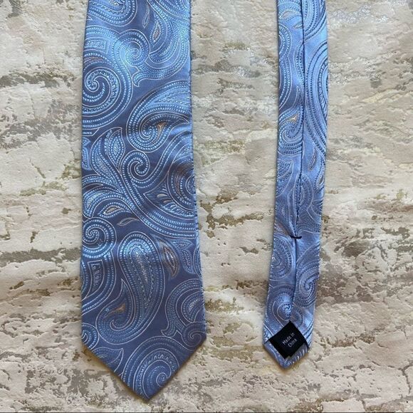 Michael Kors 100% Silk Paisley Tie - Picture 4 of 11